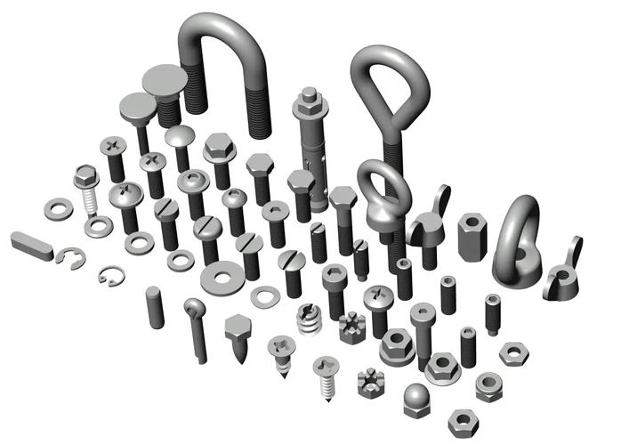 solidworks 的 din iso 紧固件